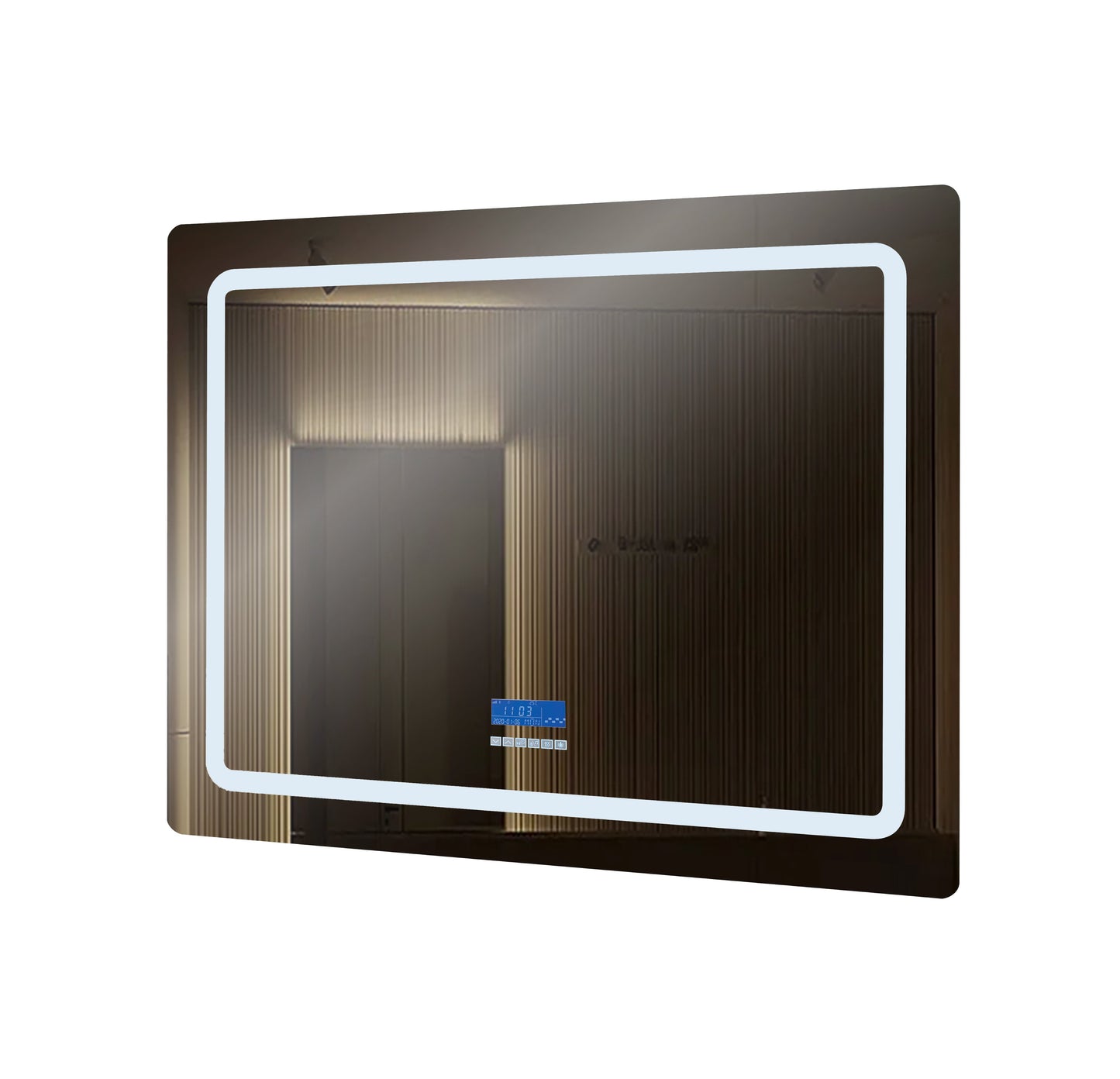 Caldona 48 in. W x 36 in. H LED Bathroom Vanity Mirror