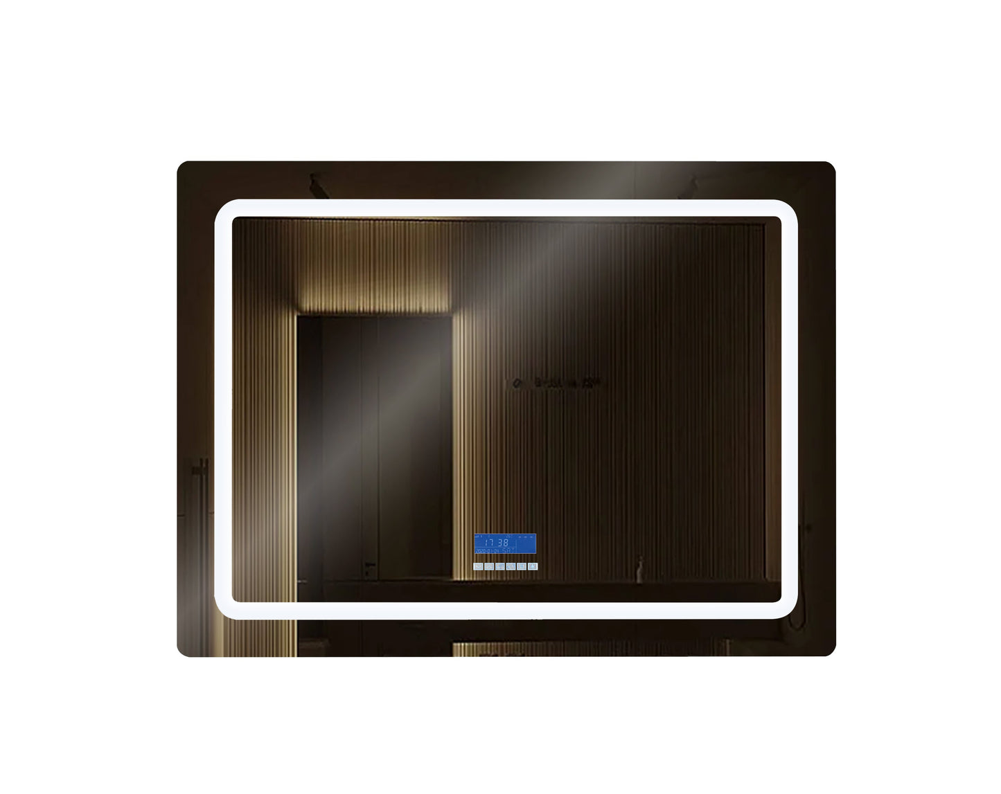 Caldona 48 in. W x 36 in. H LED Bathroom Vanity Mirror