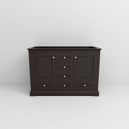 Dukes 48 in. W x 22 in. D Espresso Double Bath Vanity