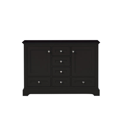 Dukes 48 in. W x 22 in. D Espresso Double Bath Vanity