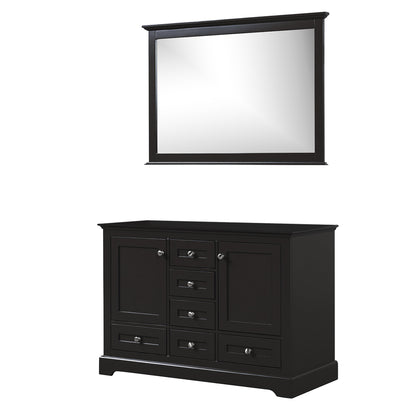 Dukes 48 in. W x 22 in. D Espresso Double Bath Vanity