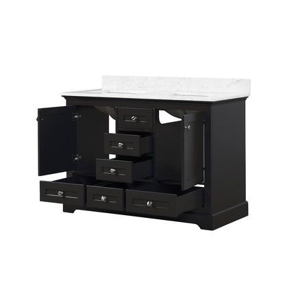 Dukes 48 in. W x 22 in. D Espresso Double Bath Vanity