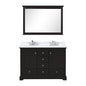 Dukes 48 in. W x 22 in. D Espresso Double Bath Vanity