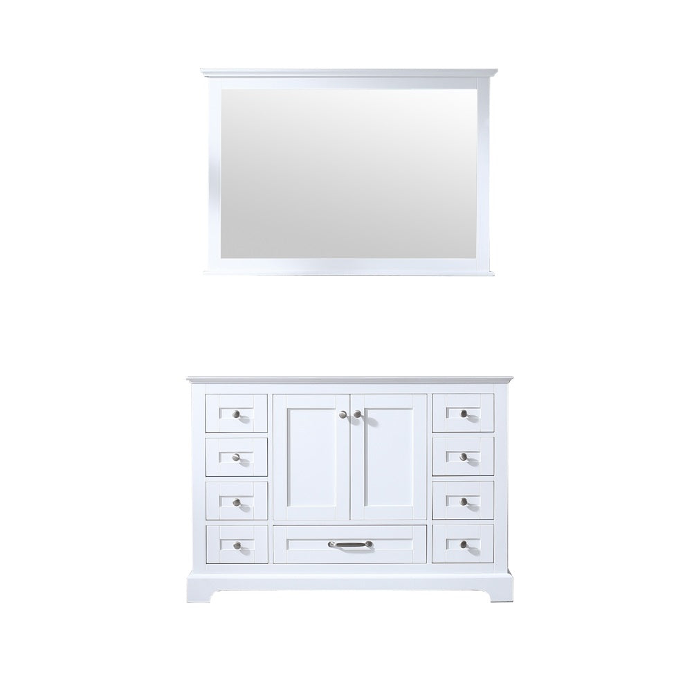Dukes 48 in. W x 22 in. D White Single Bath Vanity