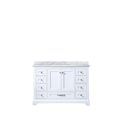Dukes 48 in. W x 22 in. D White Single Bath Vanity