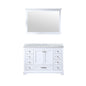 Dukes 48 in. W x 22 in. D White Single Bath Vanity