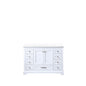 Dukes 48 in. W x 22 in. D White Single Bath Vanity