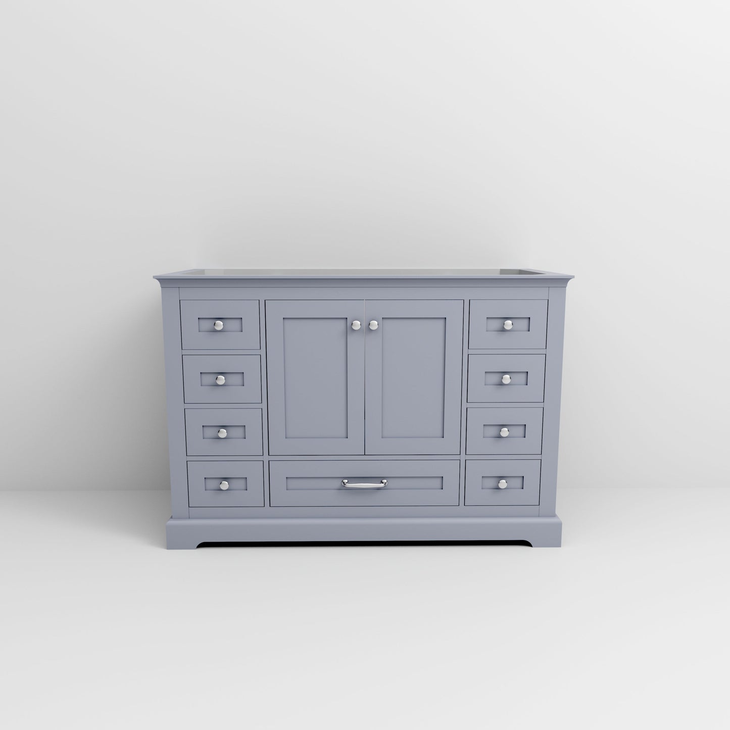 Dukes 48 in. W x 22 in. D Dark Grey Single Bath Vanity