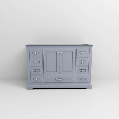 Dukes 48 in. W x 22 in. D Dark Grey Single Bath Vanity