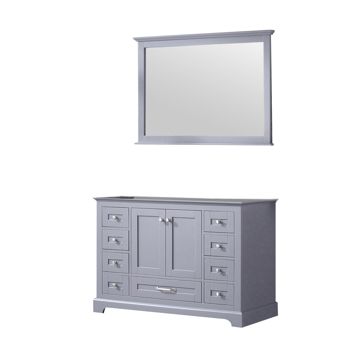 Dukes 48 in. W x 22 in. D Dark Grey Single Bath Vanity