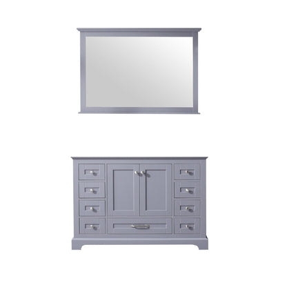 Dukes 48 in. W x 22 in. D Dark Grey Single Bath Vanity