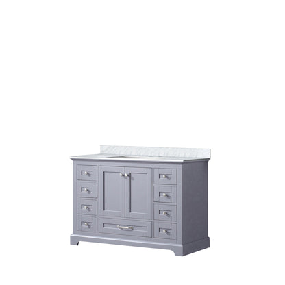 Dukes 48 in. W x 22 in. D Dark Grey Single Bath Vanity