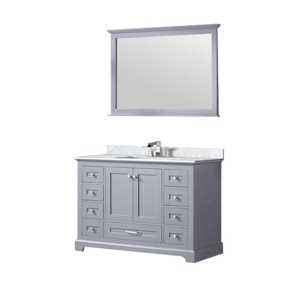 Dukes 48 in. W x 22 in. D Dark Grey Single Bath Vanity