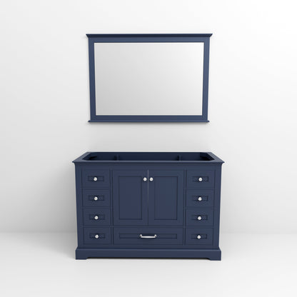 Dukes 48 in. W x 22 in. D Navy Blue Single Bath Vanity