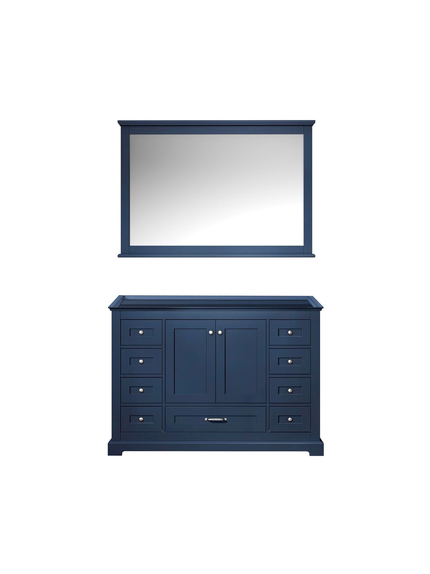 Dukes 48 in. W x 22 in. D Navy Blue Single Bath Vanity