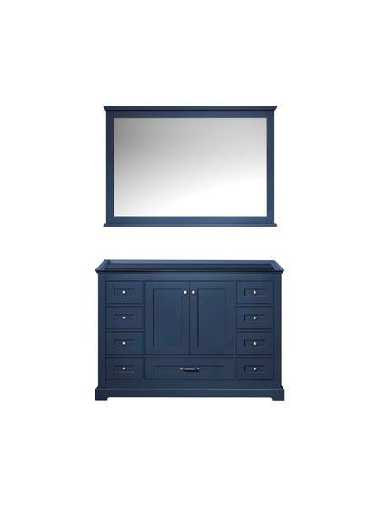 Dukes 48 in. W x 22 in. D Navy Blue Single Bath Vanity