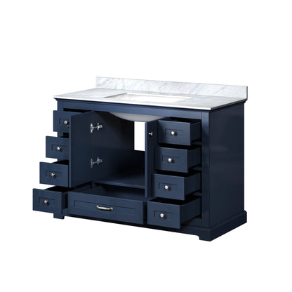 Dukes 48 in. W x 22 in. D Navy Blue Single Bath Vanity