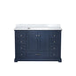 Dukes 48 in. W x 22 in. D Navy Blue Single Bath Vanity