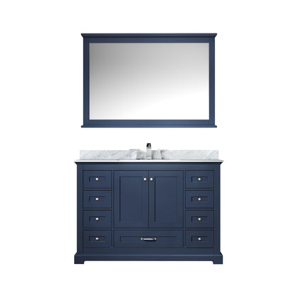 Dukes 48 in. W x 22 in. D Navy Blue Single Bath Vanity