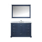 Dukes 48 in. W x 22 in. D Navy Blue Single Bath Vanity