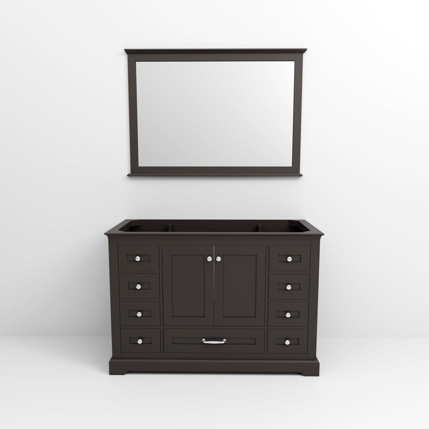 Dukes 48 in. W x 22 in. D Espresso Single Bath Vanity