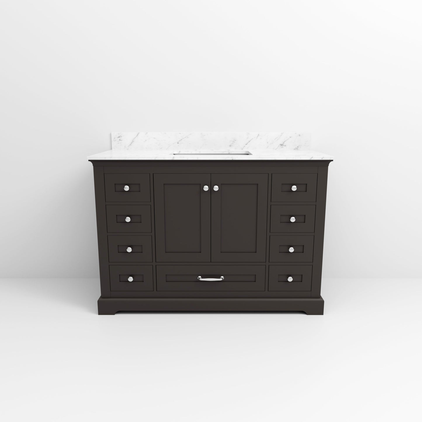 Dukes 48 in. W x 22 in. D Espresso Single Bath Vanity