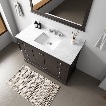 Dukes 48 in. W x 22 in. D Espresso Single Bath Vanity