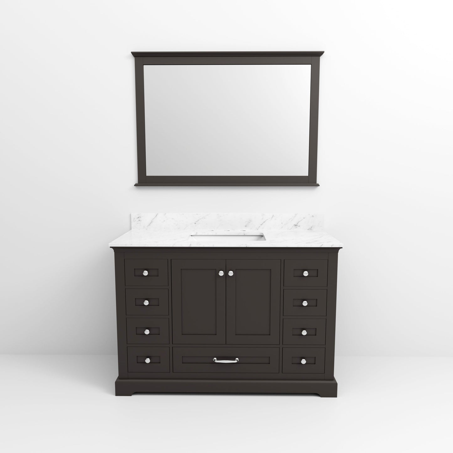 Dukes 48 in. W x 22 in. D Espresso Single Bath Vanity