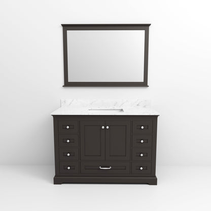 Dukes 48 in. W x 22 in. D Espresso Single Bath Vanity