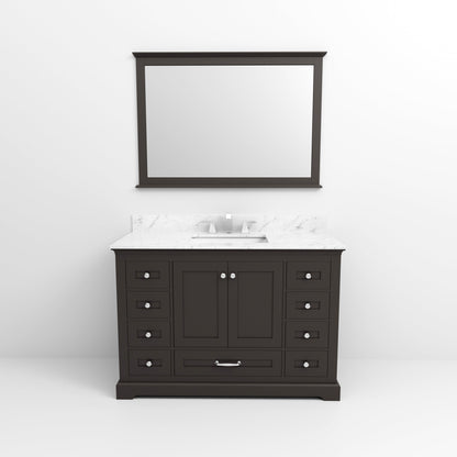 Dukes 48 in. W x 22 in. D Espresso Single Bath Vanity