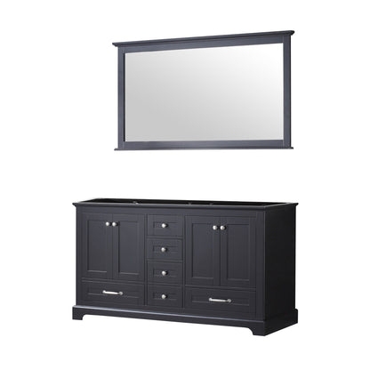 Dukes 60 in. W x 22 in. D Espresso Double Bath Vanity