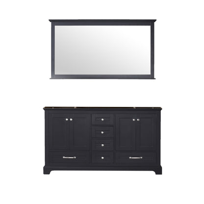 Dukes 60 in. W x 22 in. D Espresso Double Bath Vanity