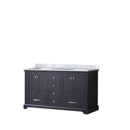 Dukes 60 in. W x 22 in. D Espresso Double Bath Vanity