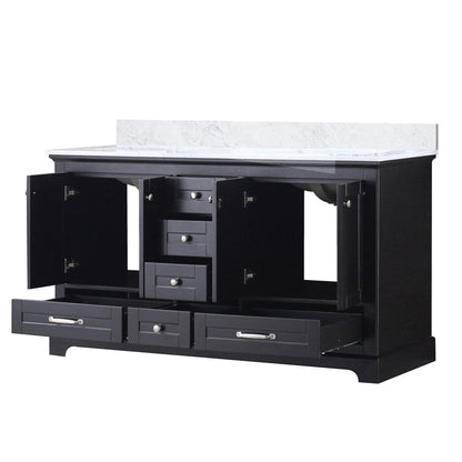 Dukes 60 in. W x 22 in. D Espresso Double Bath Vanity