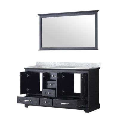 Dukes 60 in. W x 22 in. D Espresso Double Bath Vanity