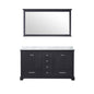 Dukes 60 in. W x 22 in. D Espresso Double Bath Vanity