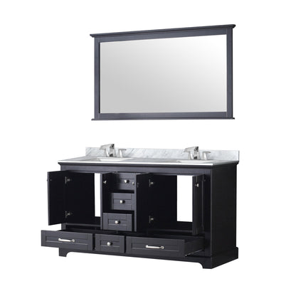 Dukes 60 in. W x 22 in. D Espresso Double Bath Vanity