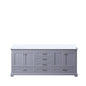 Dukes 80 in. W x 22 in. D Dark Grey Double Bath Vanity