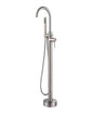 Lago Single Handle Freestanding Floor Mount Tub Faucet Bathtub Filler with Hand Shower