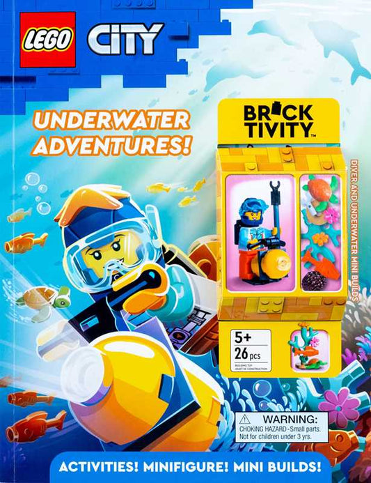 LEGO City: Underwater Adventures- Paperback