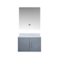 Geneva 30 in. W x 22 in. D Dark Grey Bath Vanity