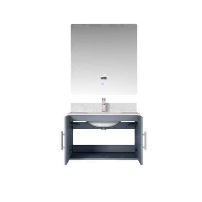 Geneva 30 in. W x 22 in. D Dark Grey Bath Vanity