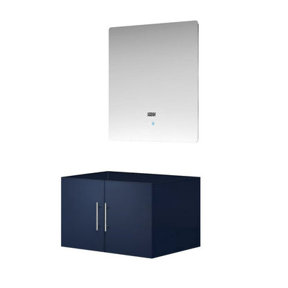 Geneva 30 in. W x 22 in. D Navy Blue Bath Vanity