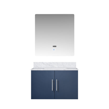 Geneva 30 in. W x 22 in. D Navy Blue Bath Vanity