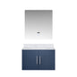 Geneva 30 in. W x 22 in. D Navy Blue Bath Vanity