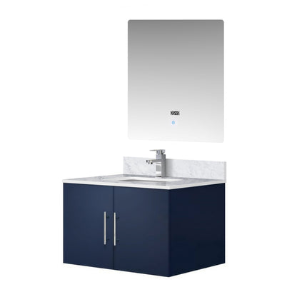 Geneva 30 in. W x 22 in. D Navy Blue Bath Vanity