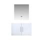 Geneva 30 in. W x 22 in. D Glossy White Bath Vanity
