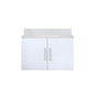 Geneva 30 in. W x 22 in. D Glossy White Bath Vanity
