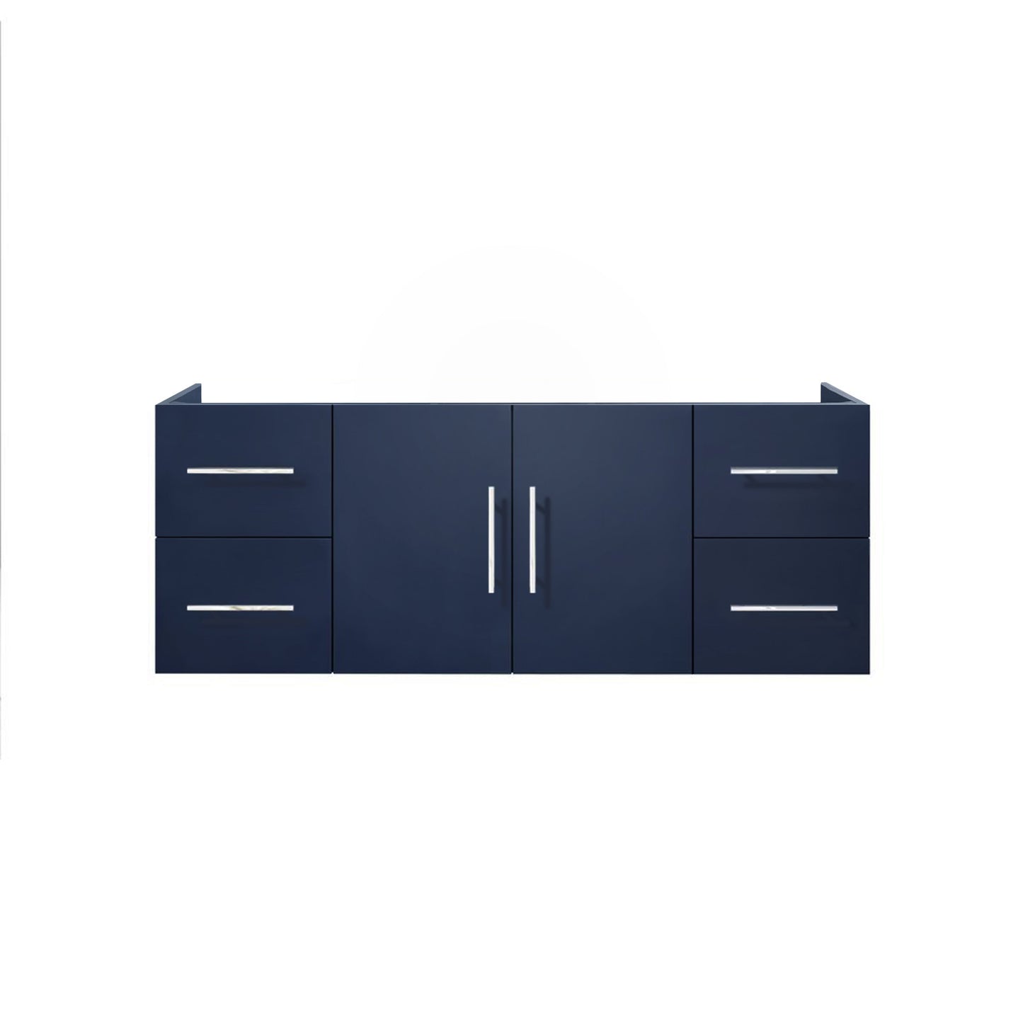 Geneva 48 in. W x 22 in. D Navy Blue Bath Vanity
