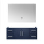 Geneva 48 in. W x 22 in. D Navy Blue Bath Vanity